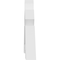 Ekena Millwork Vanguard Architectural Grade PVC Gable Bracket, 60"W x 12 1/2"H x 2"D x 4"F, 5/12 Pitch GBP060X13X0204VAN00 - alternate 3